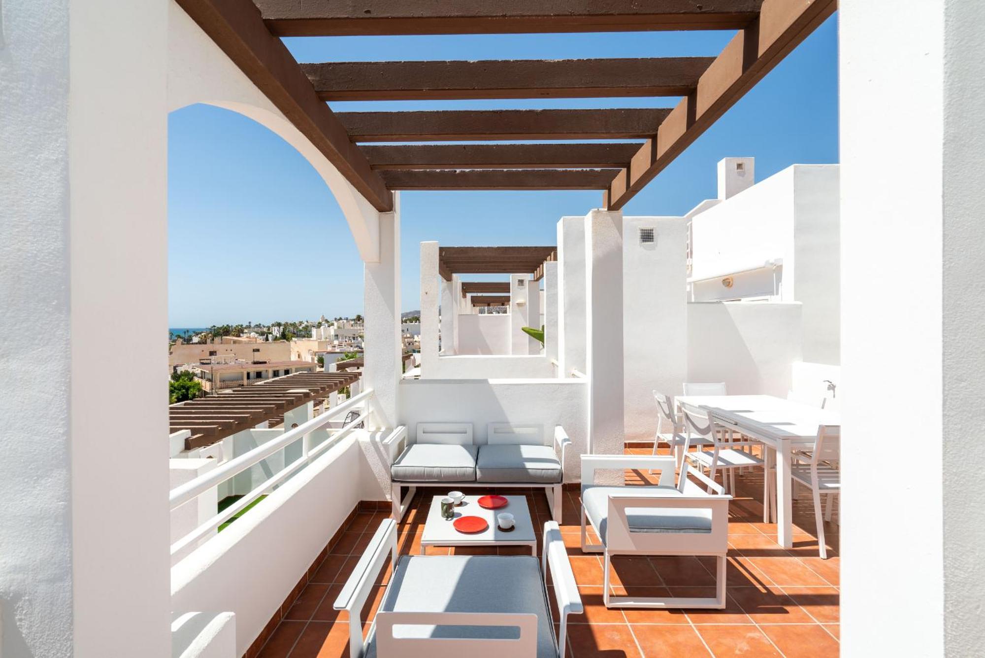 Almeriasuite Mojacar Breeze Apartments Esterno foto